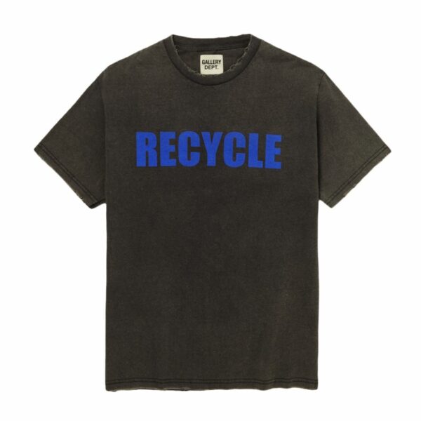 Gallery Dept Recycle Distressed Printed T Shirt