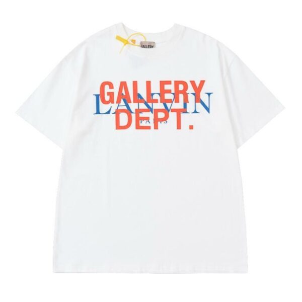 Gallery Dept Lanvin Paris Logo Printed T Shirt